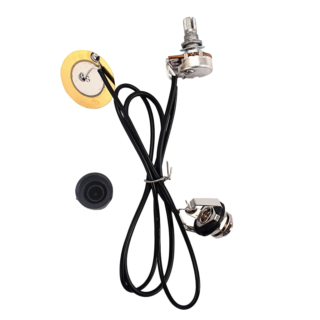 Прочный проводной пикап B500K потенциометр DIY для коробки сигары