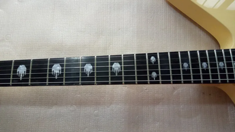 Заводская изготовленная на заказ электрическая гитара специальная форма Черная