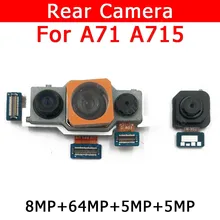 Original Rear View Back Camera For Samsung Galaxy A71 A715 Main Camera Module Mobile Phone Accessories Replacement Spare Parts