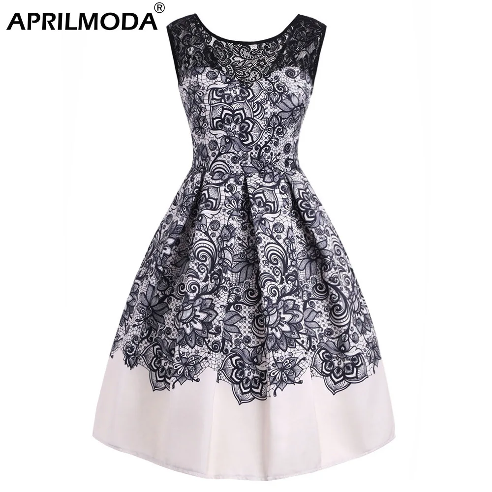 Женское винтажное плиссированное платье с голубым цветочным принтом вечерние