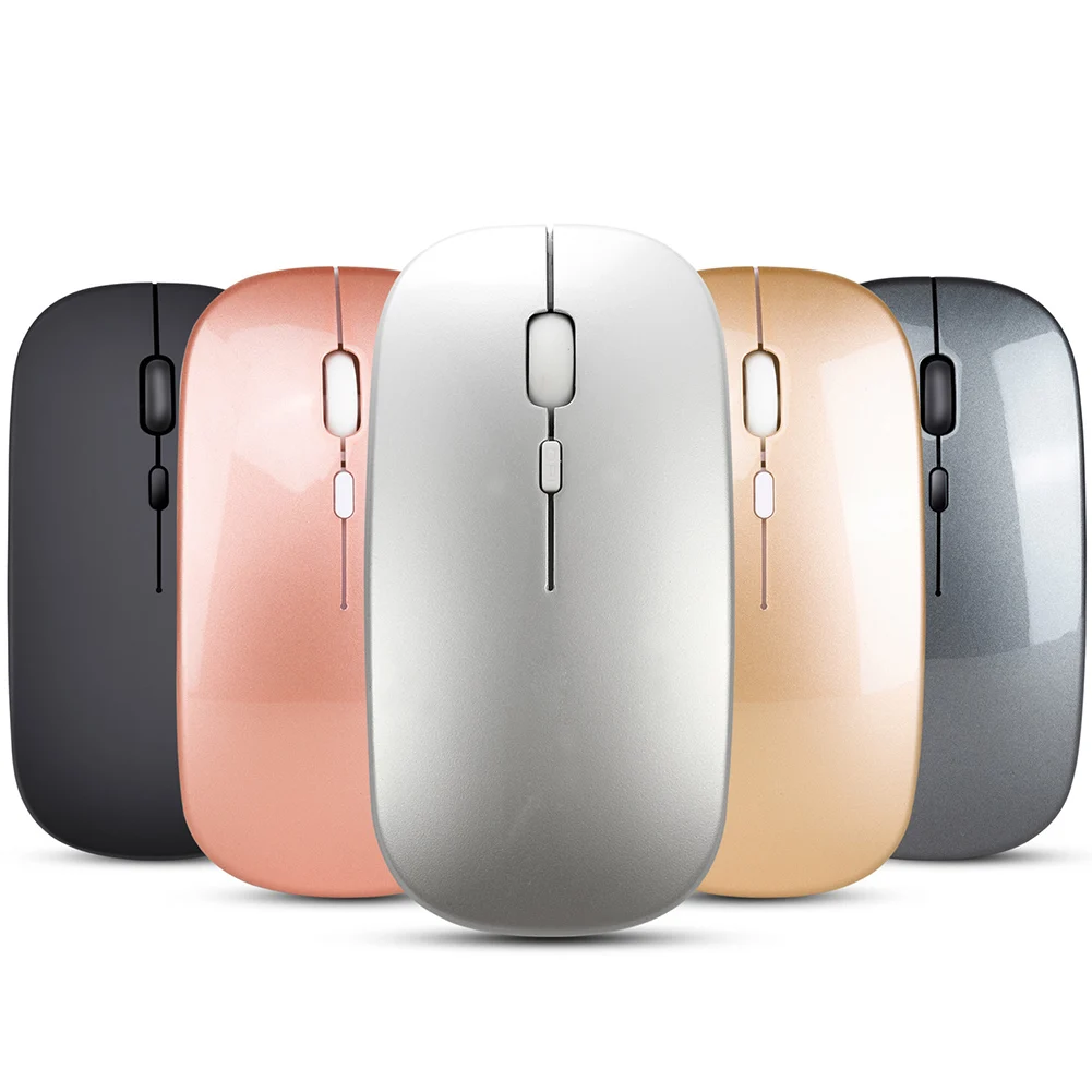 

Rechargeable Wireless Bluetooth Mouse USB Dual Mode Gaming Mice for PC Gamer Laptop SP99