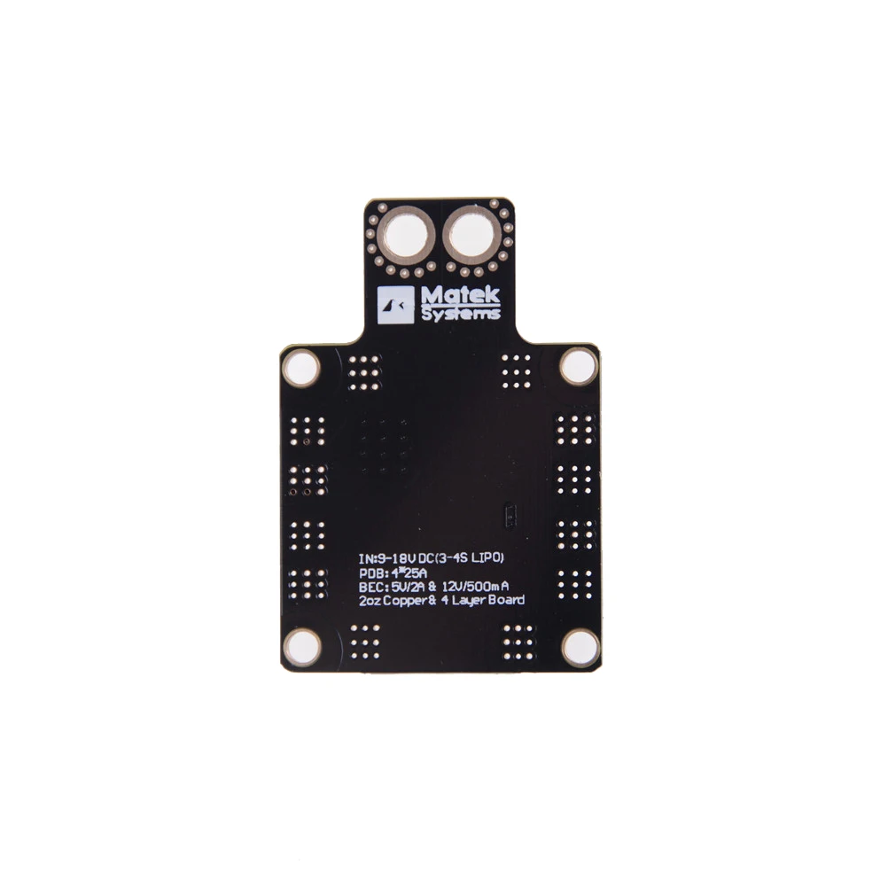 Matek системы PDB XT60 W/ BEC 5V &amp 12V 2oz медь для радиоуправляемого вертолета FPV