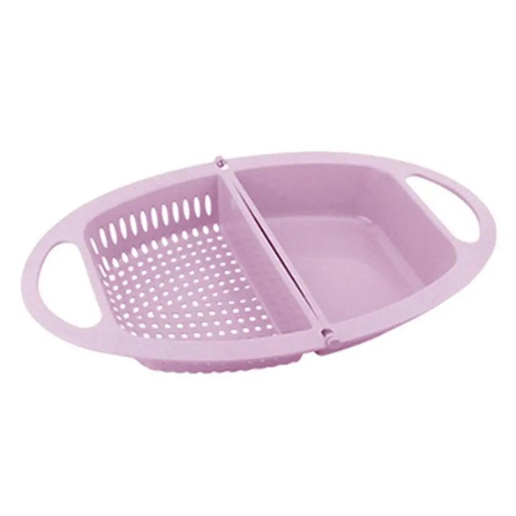 Прочная Складная домашняя кухонная корзина для слива Многофункциональная