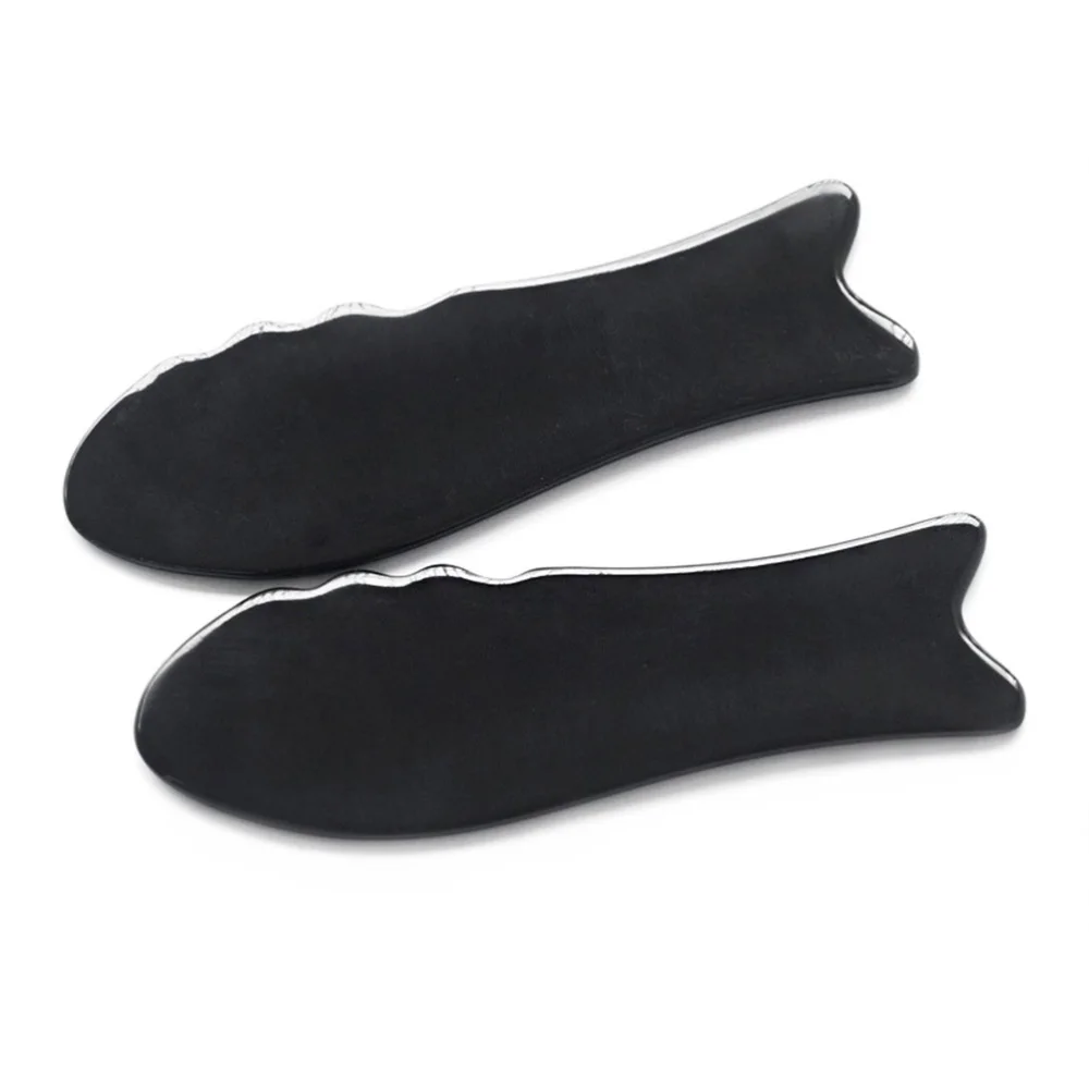 Гуаша массажный инструмент в форме рыбы массажер гуаша доска для лица тела рук