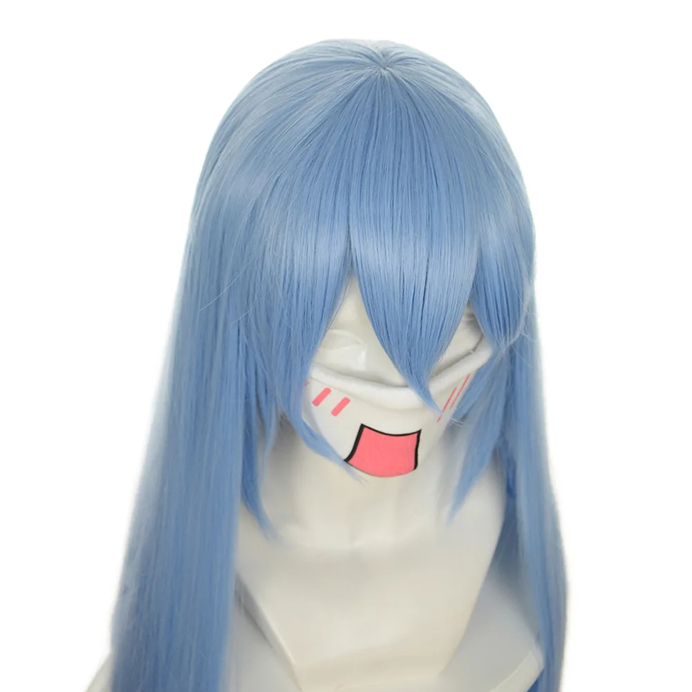 Аниме Akame Ga KILL! Парик Jaegers Esdeath Esdese для косплея длинный синий парик шляпа