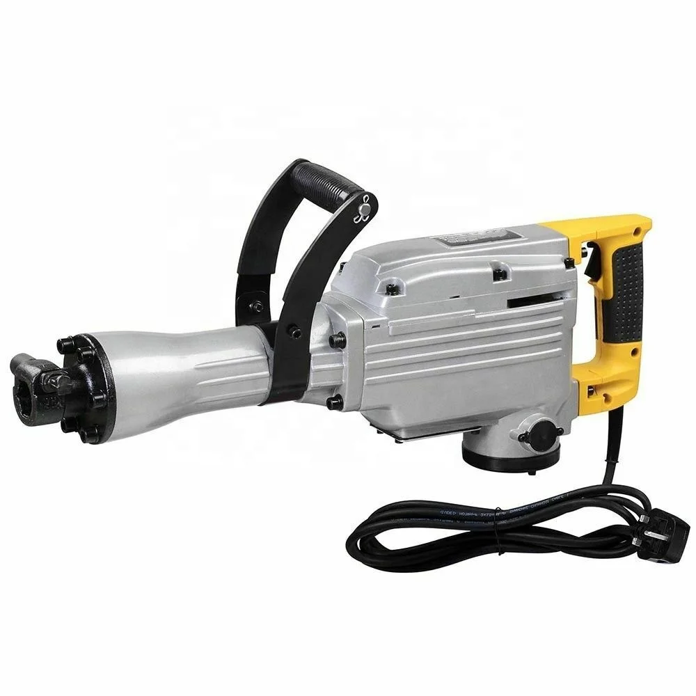 

Electric Demolition Jackhammer 1700W Jack Hammer Drill Concrete Breaker 3 Chisel