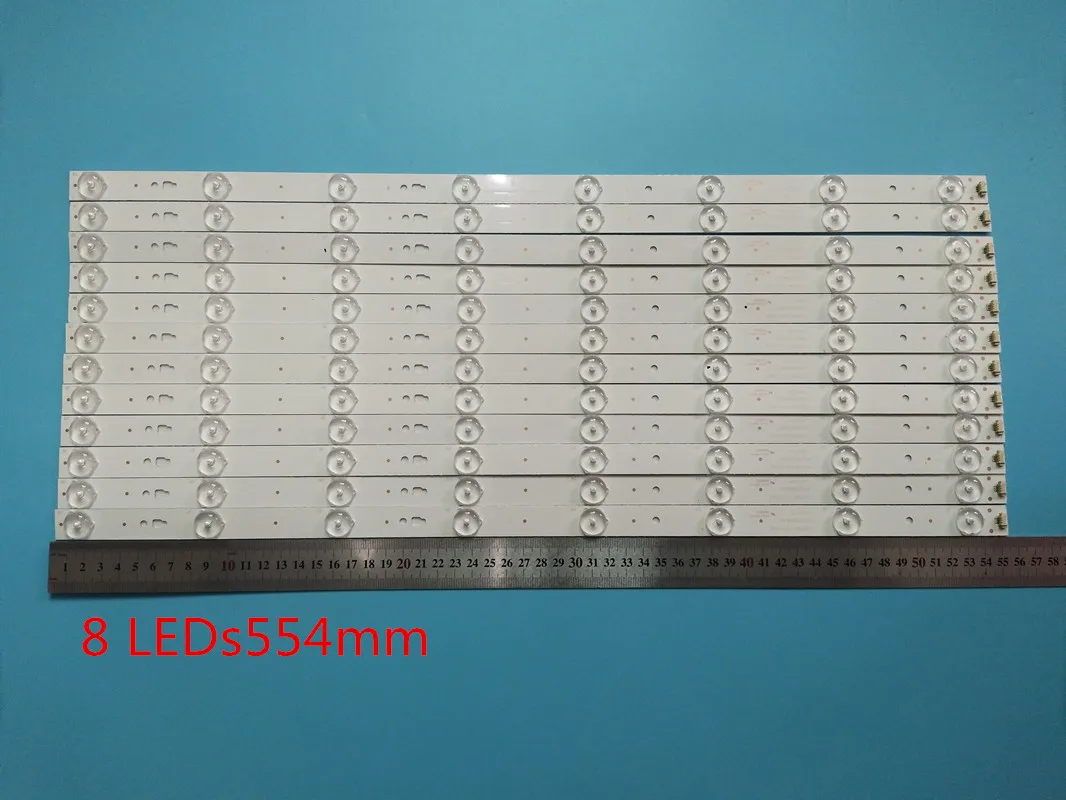 

Светодиодный моноблок для телевизоров Haier LE55F3000W LE55F32800 светодиодный светильник для подсветки телевизора, матричный светильник, линейки лам...