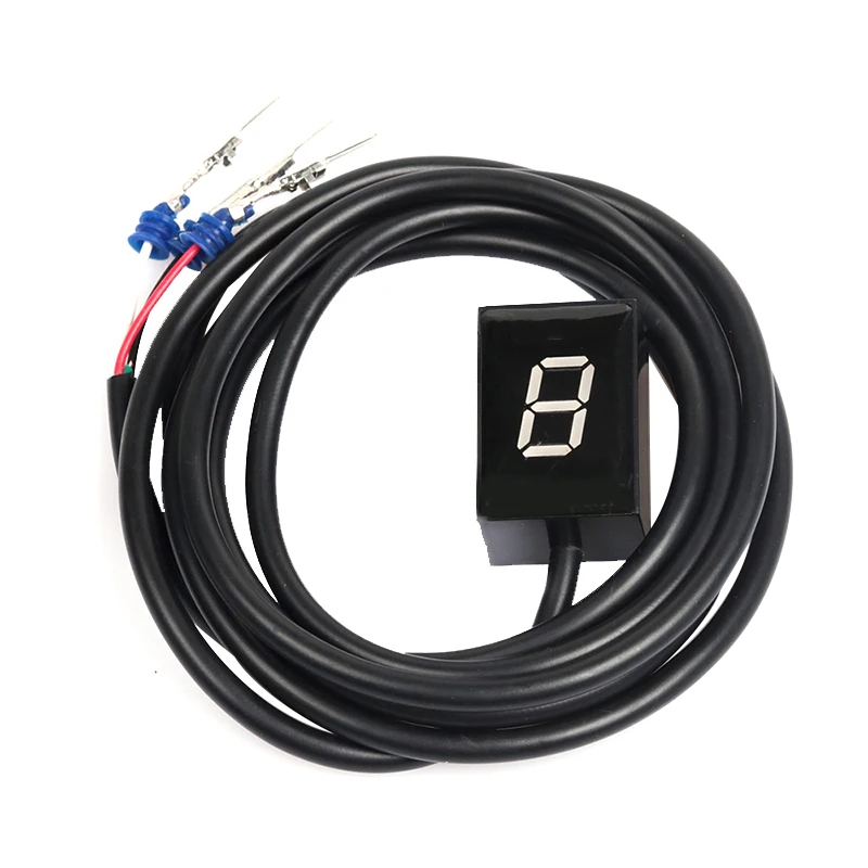 

Индикатор скорости мотоцикла TiOODRE, светодиодный водонепроницаемый измеритель скорости, с синим дисплеем