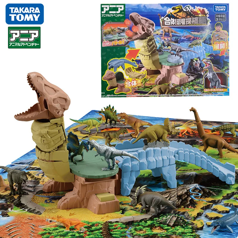 

Takara Tomy Ania Coalescence! Gattai Dinosaur Exploration island Big Play Map