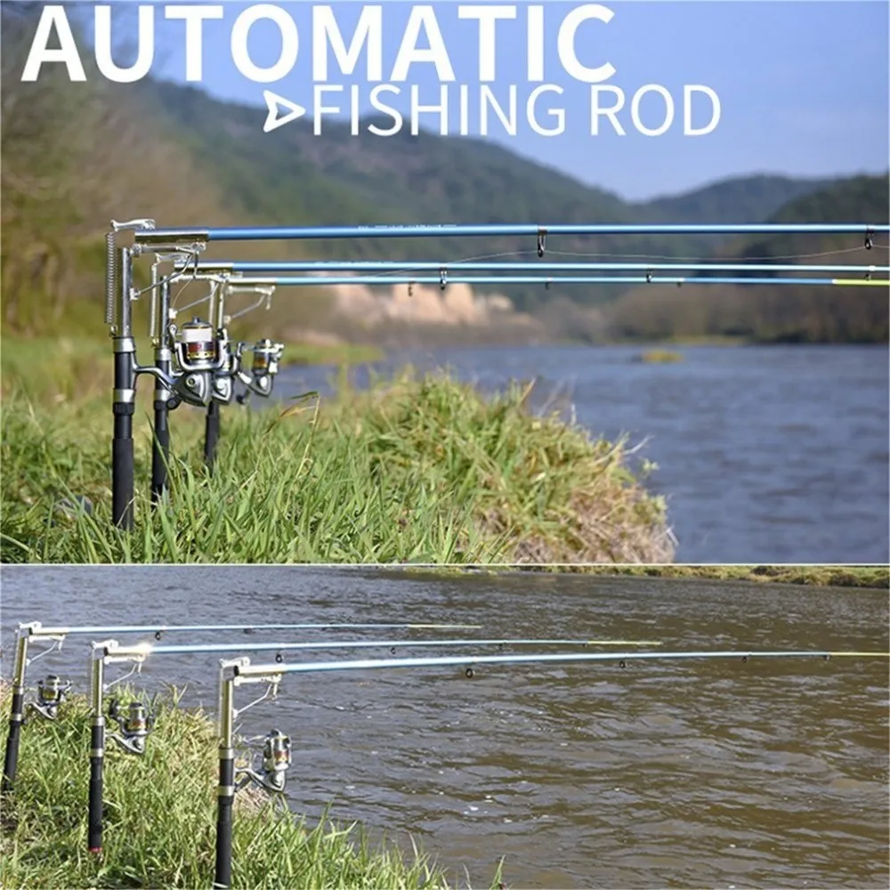 2.1/2.4/Automatic Fishing Rod Sensitive Telescopic Pole Sea Device Ice Glass Fiber Carp Tackle De Pesca | Спорт и развлечения