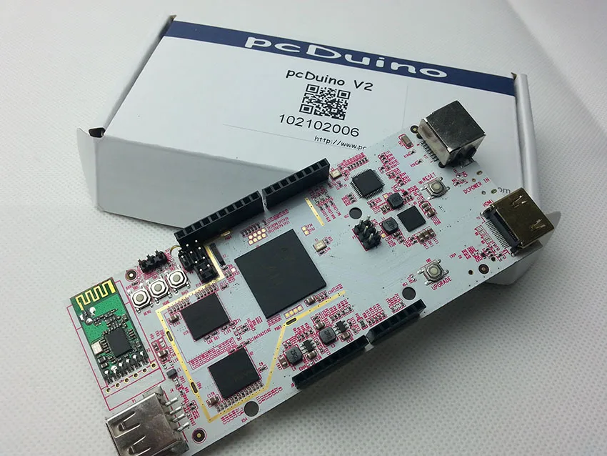 PcDuino V2 с WIFI 1G RAM 4G Flash макетная плата Android Linux Ubuntu Cortex A8 Улучшенный Raspberry PI |