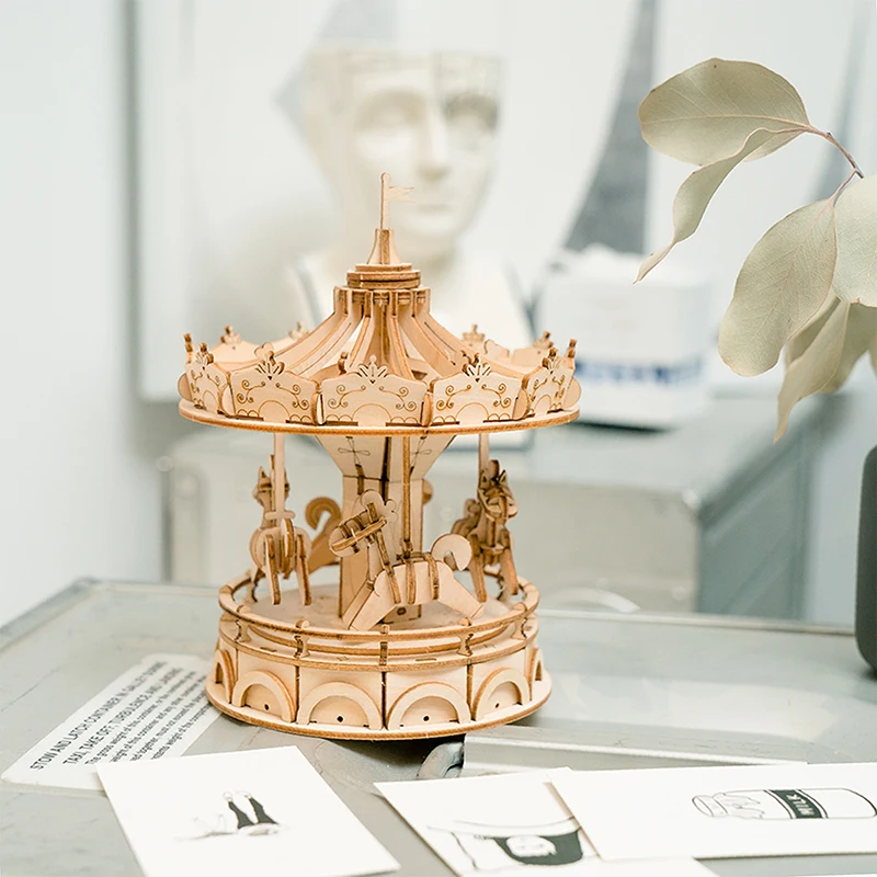 Деревянный 3D-пазл ZXH сборная игрушка модель сделай сам игрушечный самолет