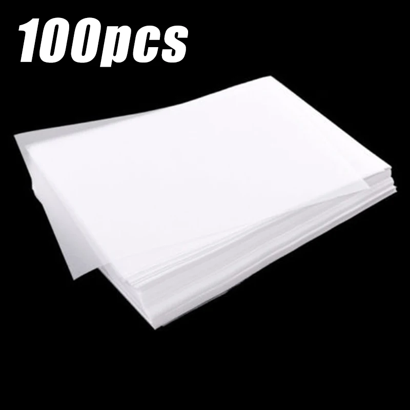 100 шт. прослеживающая бумага полупрозрачная ручная работа копировальная