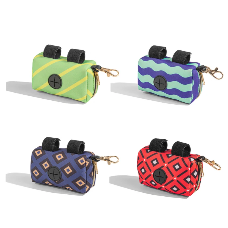 Аксессуары для собак мешок сбора мусора от домашних животных сумка хранения с рисунком собачки и котика на