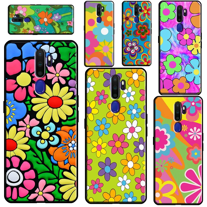 

Цветочный чехол Groovy для OPPO A31 A53 2020 A5 A9 A1K A15 A3S A5S A52 A72 A92 A83 A91 A93 Reno2 Z F5 F7