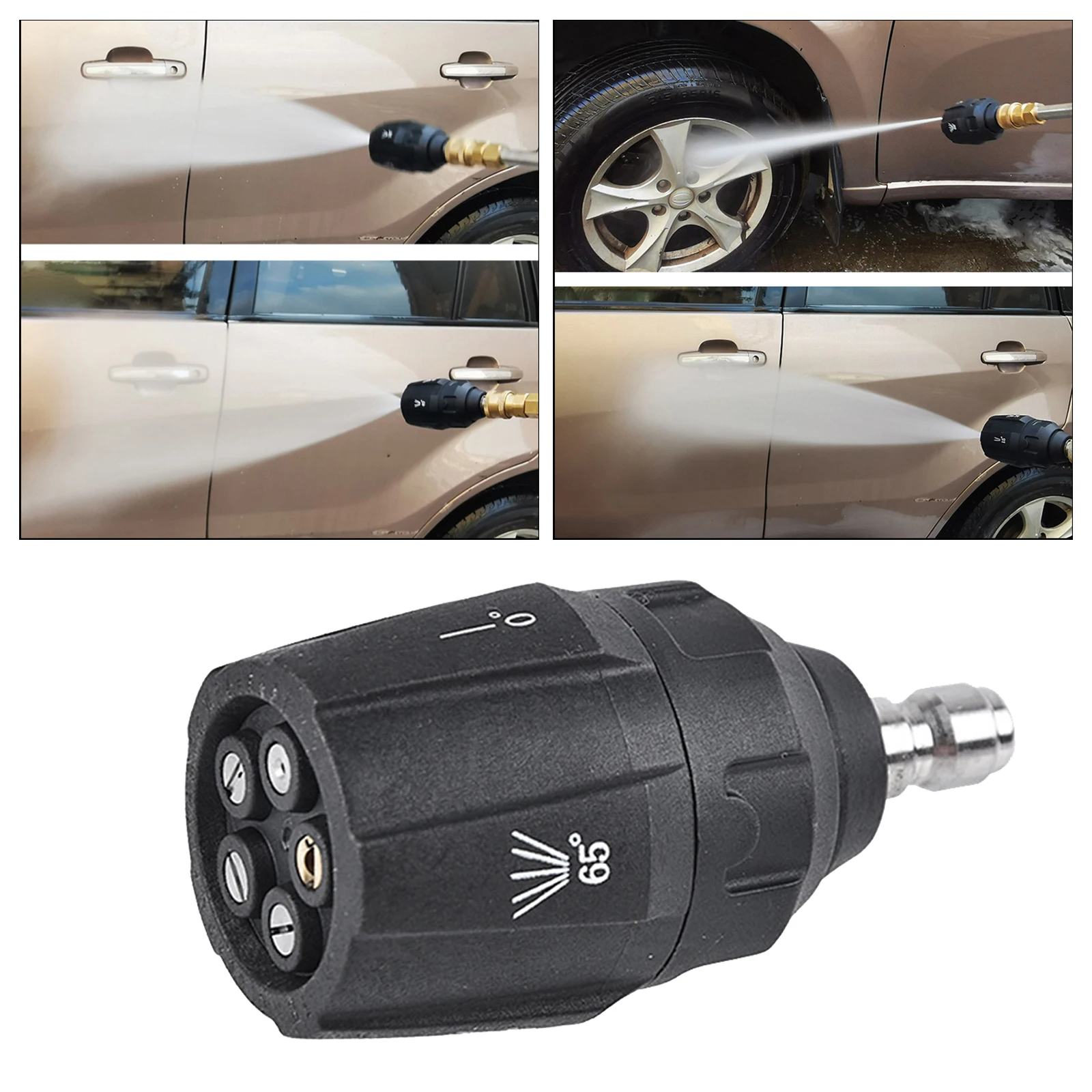 

Черная распылительная Форсунка для очистки поверхностей, бетона и винила