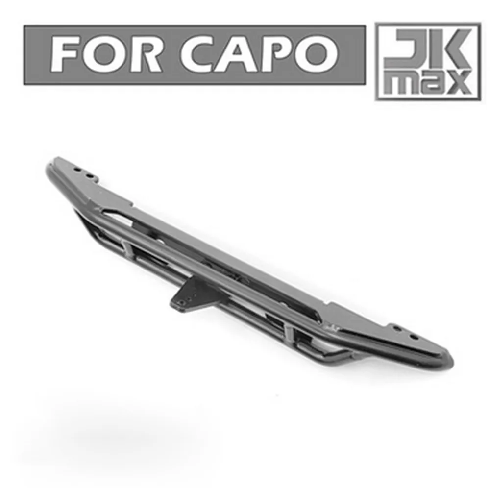 Stainless Steel Rear Bumper Protective Guard for Capo JKMAX I and JKMAX 2020 II RC Crawler Car Upgrade Kit