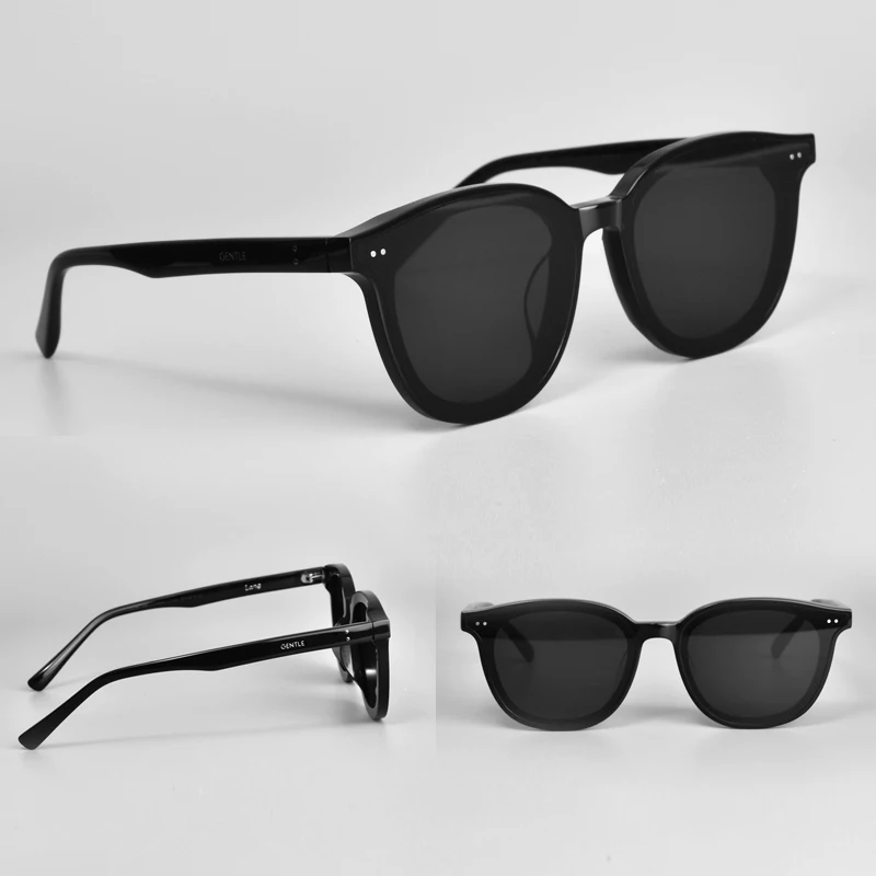 

2020 Korea news 5 Style GENTLE sunglasses Women Men Her Dreamer Acetate Polarized Sun glasses women men