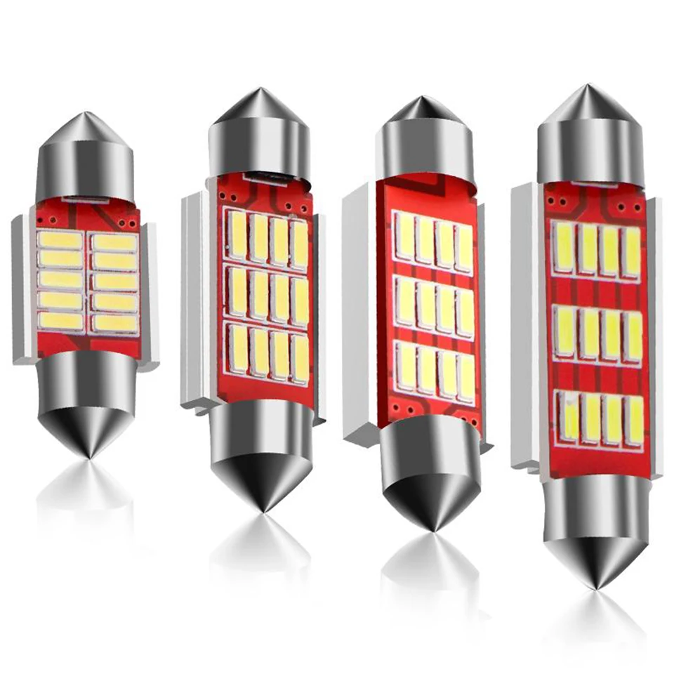 31 мм 36 39 41 6000 К Белый 12 в супер яркий 4020 SMD C5W C10W светодиодный автомобильный купол