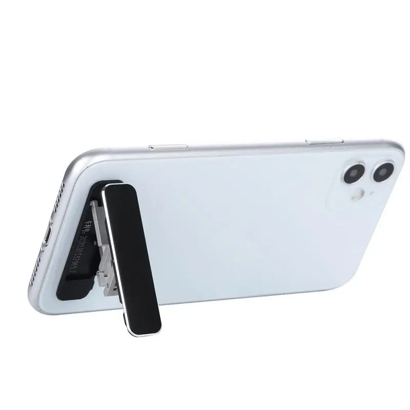 

Universal Aluminum Alloy Adjustable Folding Mobile Phone Holder Stand Mini Portable Desktop Stand Foldable