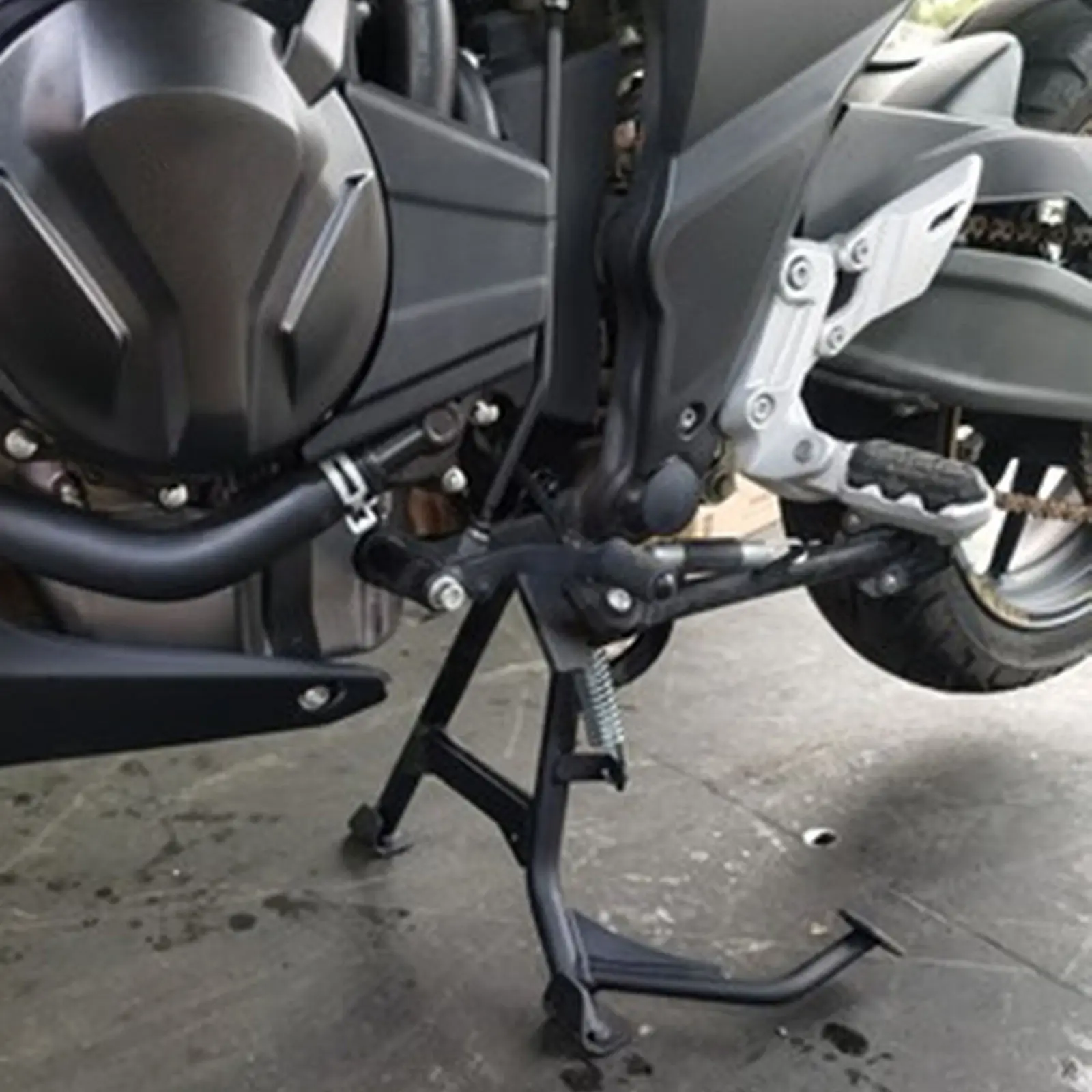 

Middle Kickstand Bracket Pillar Center Central Parking Stand Firm Holder Support For Loncin 500DS 500 DS