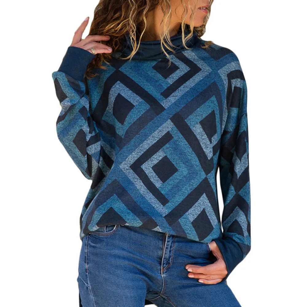 Женские свитера повседневные бохо красные для путешествий офиса девушек размера