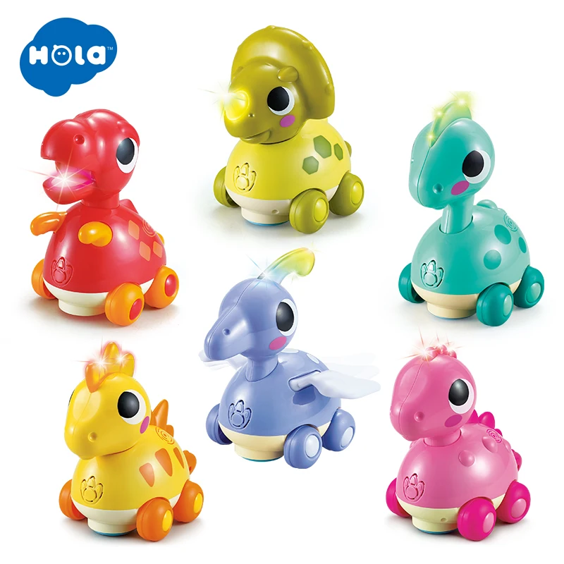 HOLA TOYS 6110 Jurassic Wild Life Набор игрушечных динозавров Электрический интерактивный