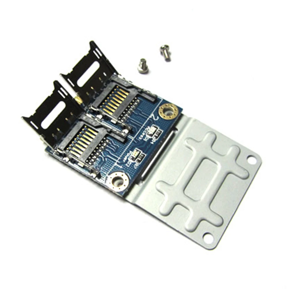 

Mini PCI-E to Dual TF Card Reader Converter Extender Card PCI Express Adapter TF Adapter Card Extender Card