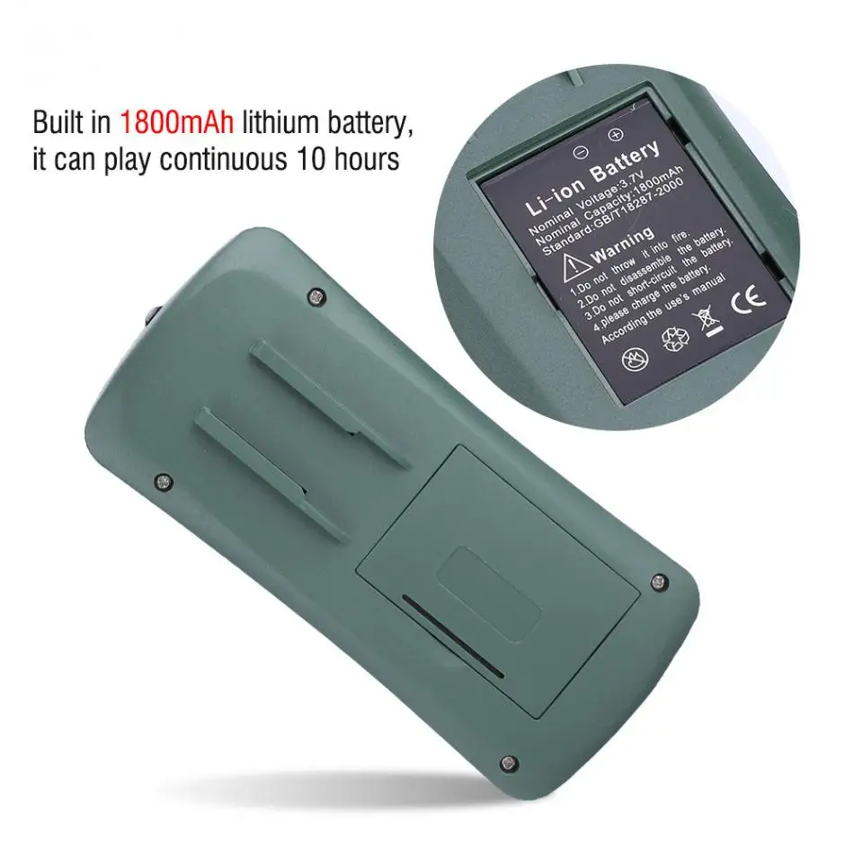CP-387 10 Вт 120 дБ электронная охотничья птица звонящая 100MRemote Control приманка для охоты
