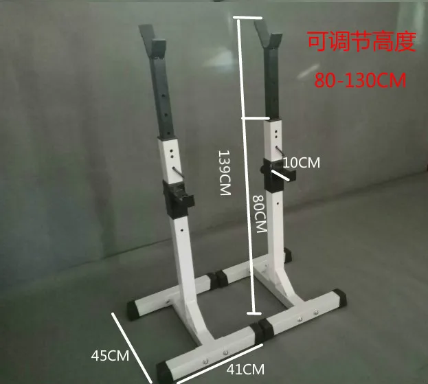 Простая квадратная рама для домашнего фитнеса штанги регулируемая кровать