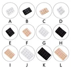 3 шт., удлинители бюстгальтера с застежкой, 3 ряда, на 2 крючка, регулируемые удлиненные бюстгальтеры, женское нижнее белье с застежкой 2345