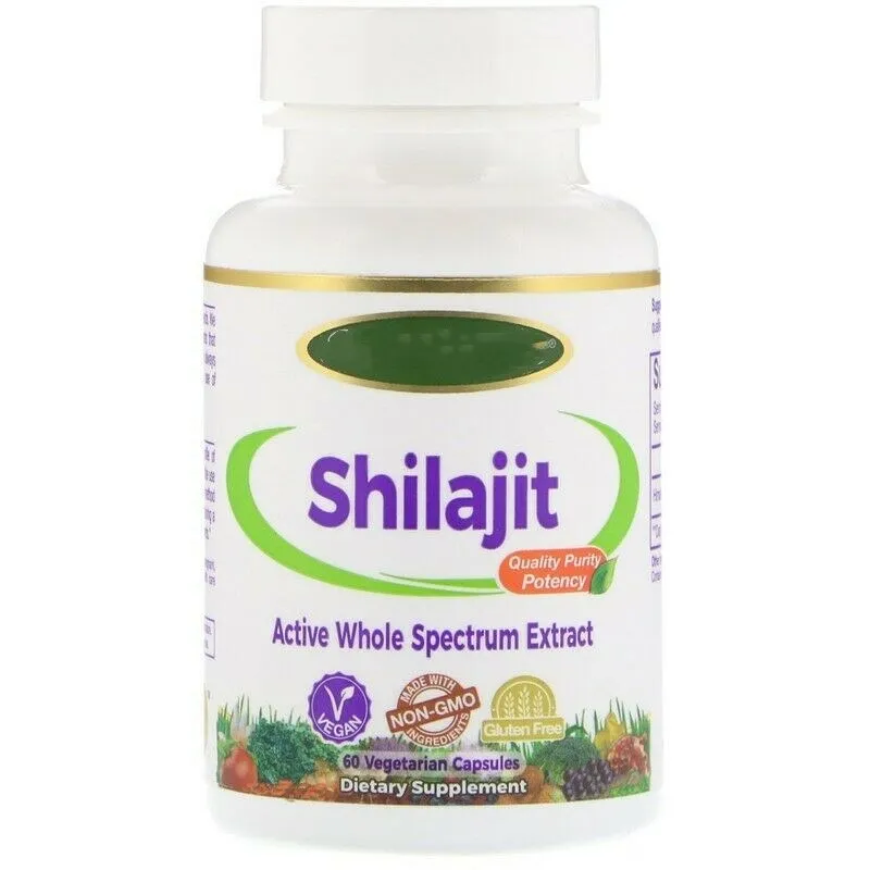 

Himalayan Shilajit extract 10:1 - 250mg - 60 Caps/bottle