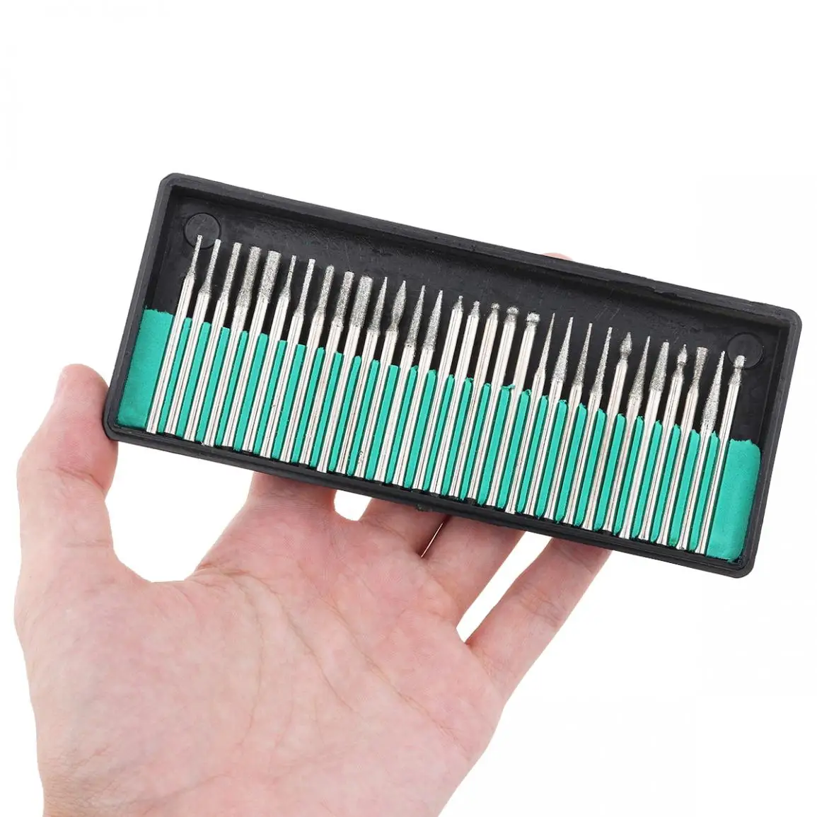 30 шт алмазное напыление сверла Набор для электрическими дрелями и шлифовальный