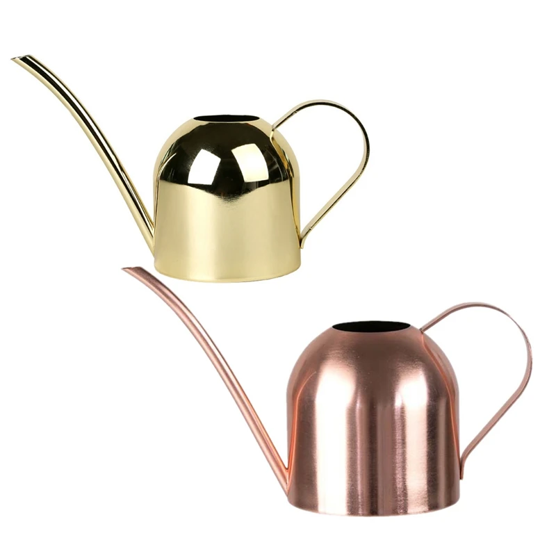 

New Stainless Steel Watering Can Kettle Garden Home Bottle Plants Flower Sprinker Pot Tools