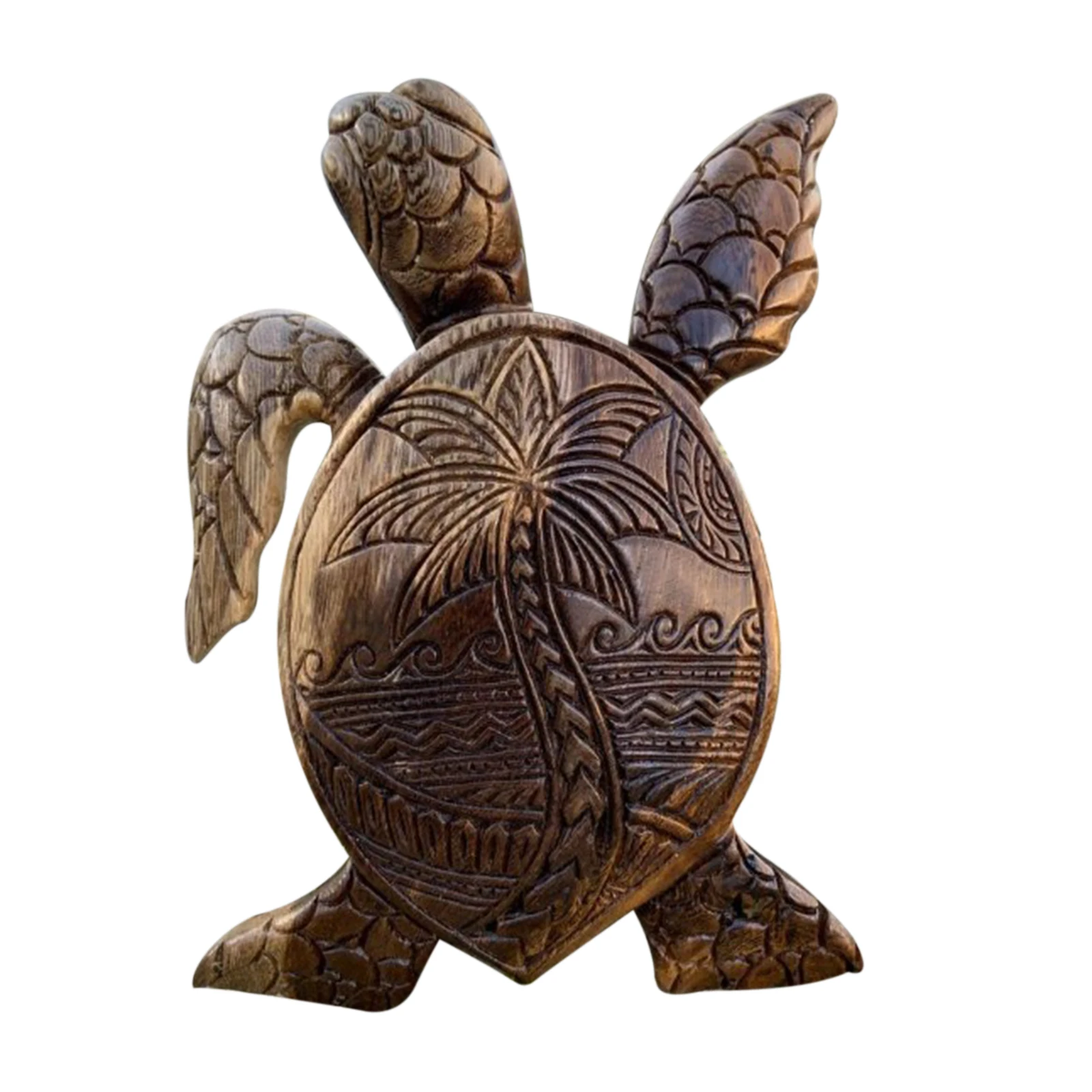 

Sea Turtle Shaped Garden Sculpture Resin Statue Outdoor Artware Decorative Tools for Backyard Park