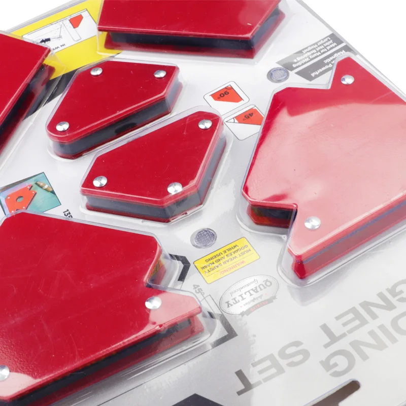 6 шт./партия треугольник Сварочный позиционер Магнитный фиксированный угол пайки