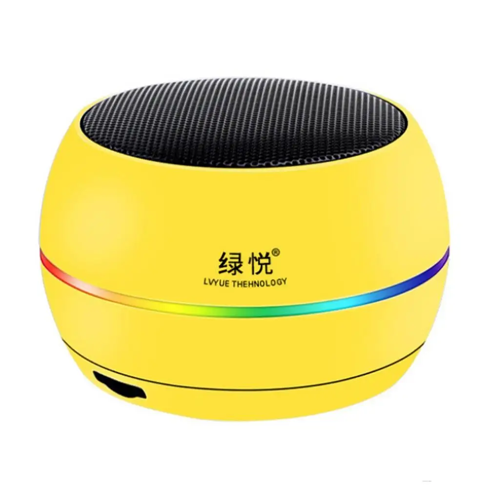 Wireless Bluetooth 4.2 Speaker Colorful Lights Outdoor Mini Sound Box Loudspeaker Support TF Card | Электроника