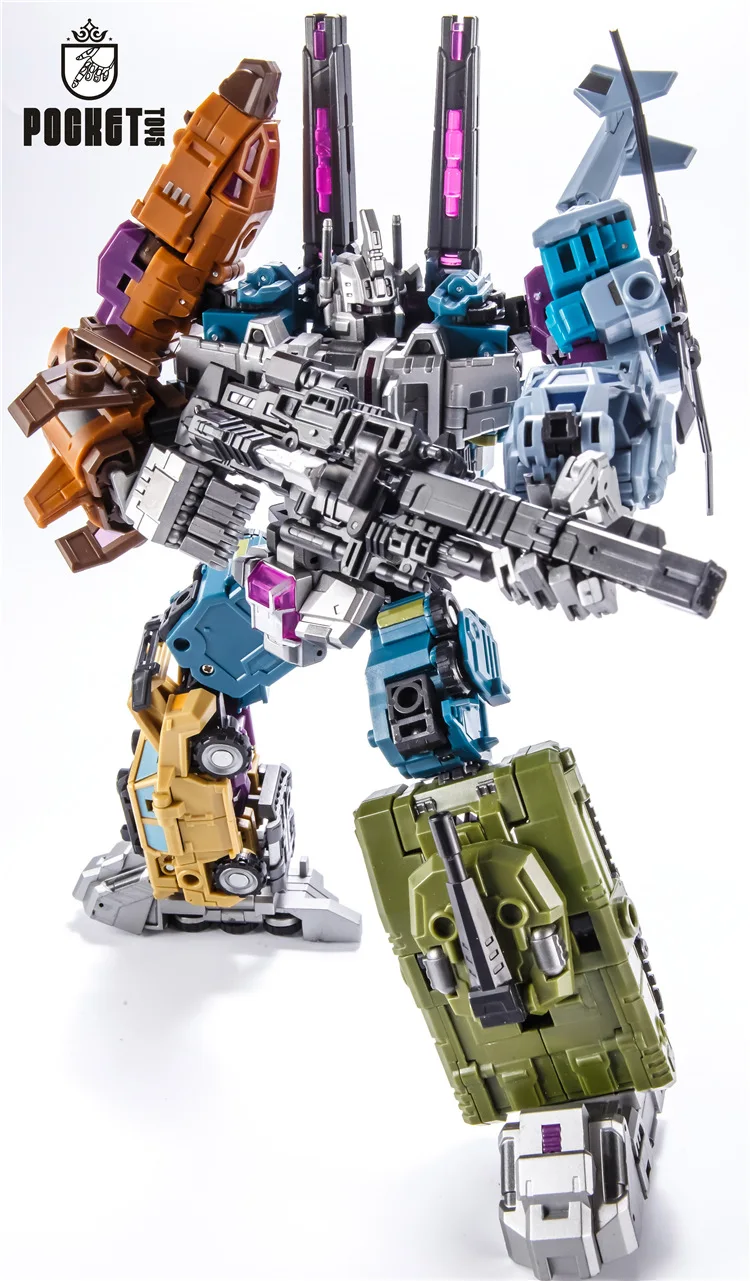 Transformation Bruticus 5IN1 G1 PT05 PT-05 Pocket Toys 27CM Anime Figure Robot Kids Combination Deformation Collection | Игрушки и хобби