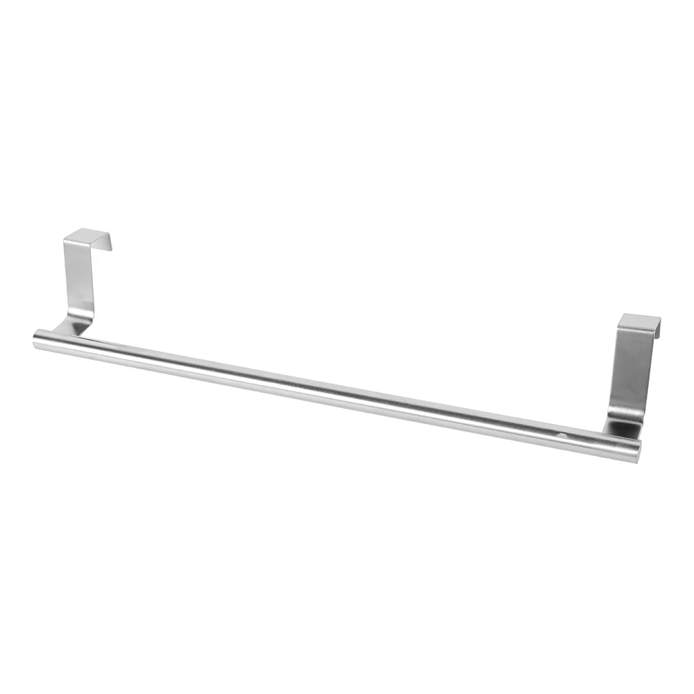 

Door Hook Towel Rack Stainless Steel Bathroom Wall-Mounted Towel Rack Kitchen Cabinet Door Hanging Storage Rack Shelf