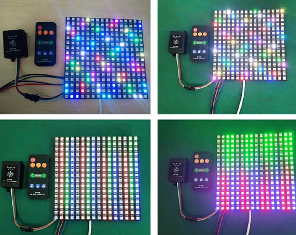 Светодиодный музыкальный контроллер SP106E 9 клавиш фотоэлемент WS2811 /WS2812B /6812 /1903/6803