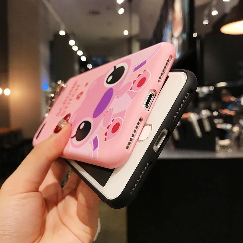 Для iPhone 11 Pro Xs Max XR 6 7 8Plus для samsung A20 30 50 S10 S9 обратите внимание; размеры 9 и 10 чехол стежка чехол-накладка из термополиуретана с подставкой держателем для телефона ремень веревка Чехол