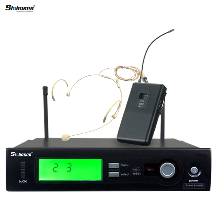 구매 Sinbosen 무선 마이크 시스템 L-24/B-58 전문 Uhf 무선 가수 마이크 가라오케