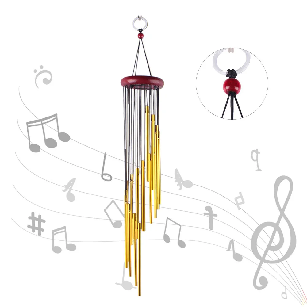 Прочный крыльцо 50 см домашний декор окно ветряной колокольчик с украшением в