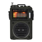 HRD-700 радио, музыкальный плеер, настройка колеса кодирования, поиск и сохранение радиостанций, поддержка Bluetooth, воспроизведение TF-карт