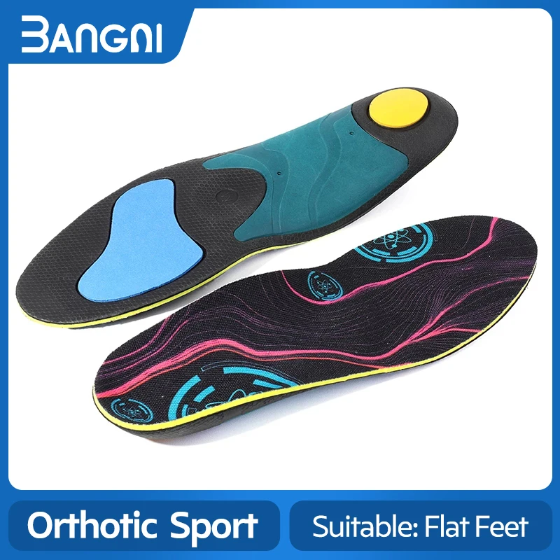 

3ANGNI Orthotic Insole For Shoes Arch Support Heel Cushion For Plantar Fasciitis Full Length Orthopedic Insoles Relief Foot Pain