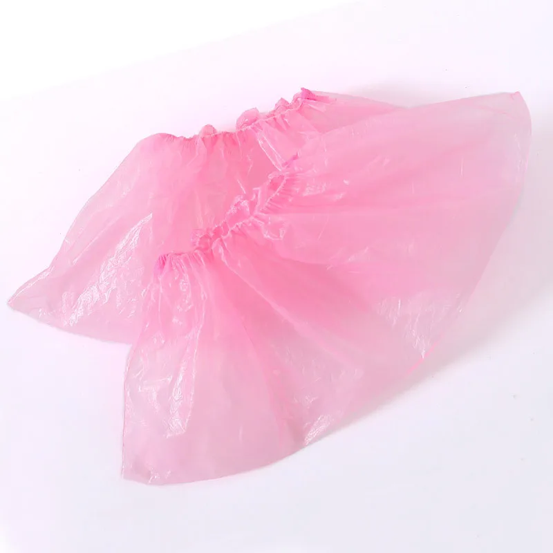 200 шт. пластиковые водонепроницаемые одноразовые чехлы для обуви | Безопасность и