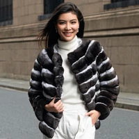 fursarcar luxury rex rabbit fur jacket real fur coat elegant women winter coat thick warm womens clothes natural fur overcoat