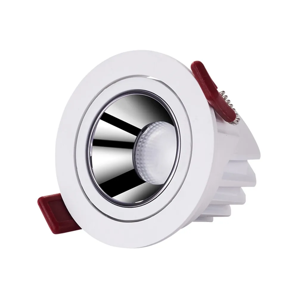 Встраиваемый светодиодный потолочный светильник с регулируемой яркостью 7 Вт 12