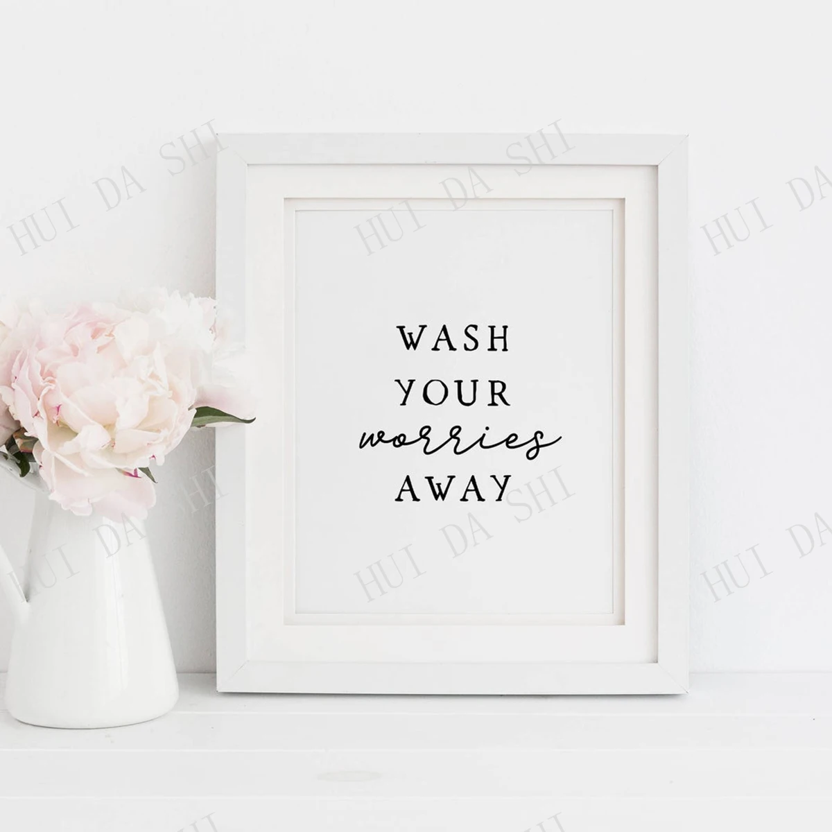 Настенное украшение для ванной комнаты Настенный декор вывеска рук гостевой