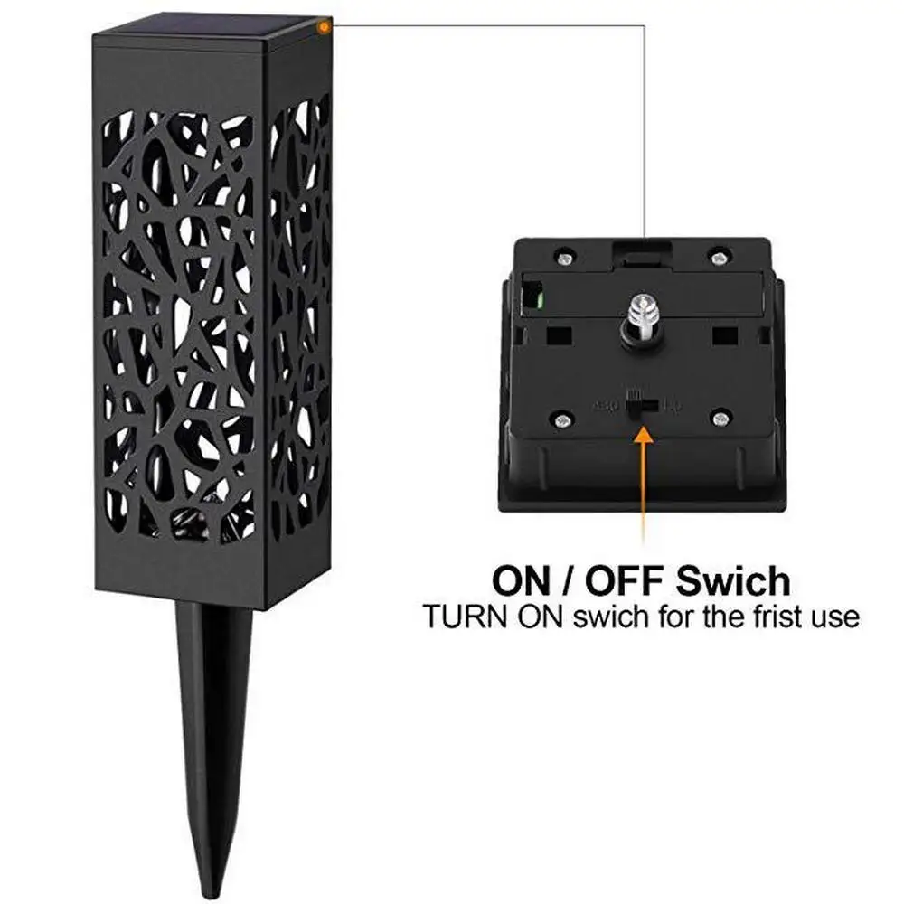 

Solar Lawn Light Waterproof Garden Hollow Lawn Led Lamp Outdoor Soalr Garden Lights Decor Patio Pathway Decoration Lighting Lamp